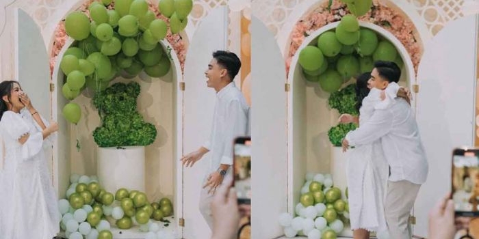 simbol-gender-reveal-jesica-ceren-pilih-hijau