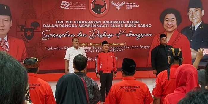 peringati-hari-lahir-pancasila-dpc-pdip-kabupaten-kediri-gelar-sarasehan-dan-diskusi-kebangsaan