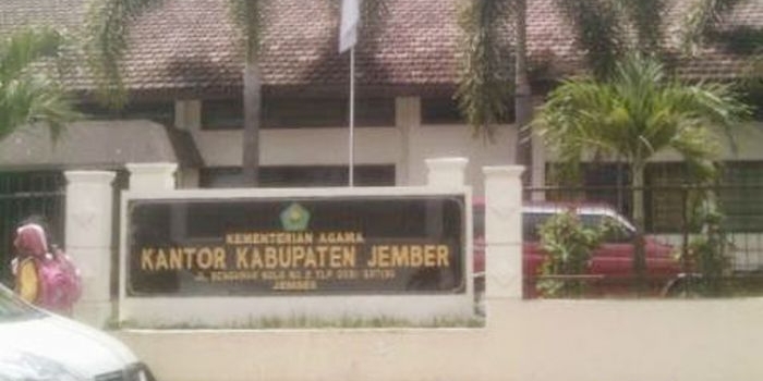 Kantor Kemenag Jember.