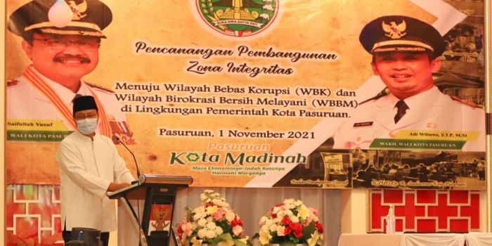 Wali Kota Pasuruan, Saifullah Yusuf, atau yang akrab dengan sapaan Gus Ipul.