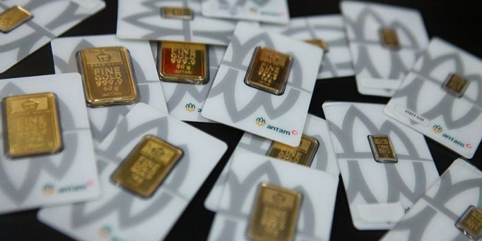Harga emas Antam terus mengalami kenaikan belakangan ini. Foto: Ist.