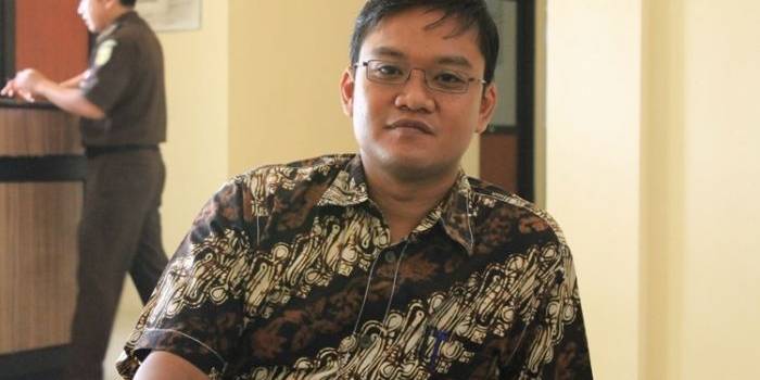 Eko Nugroho, Jaksa Kejari Perak Surabaya. Foto: Nur Faishal/Bangsaonline.com 