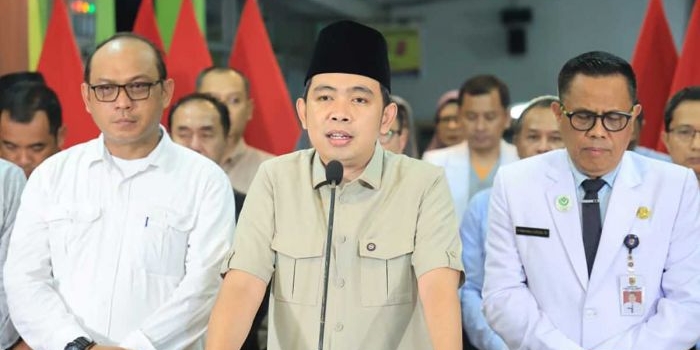 Bupati Jember saat pemaparan di RSD dr. Soebandi.