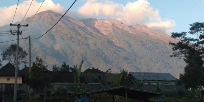 Gunung Agung. foto: Robinson Gamar/Kompas.com