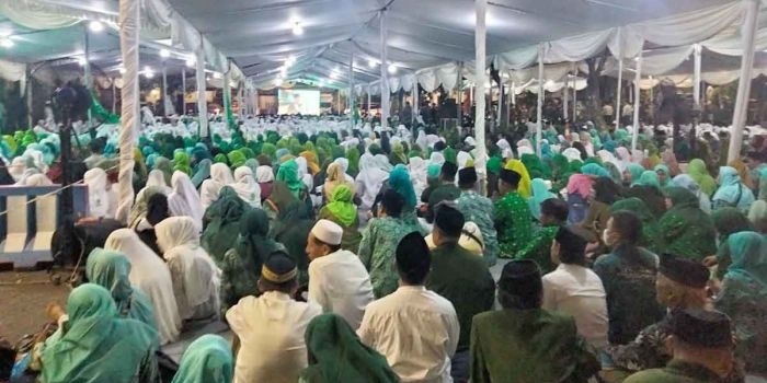 Halalbihalal di Polrestabes Surabaya.