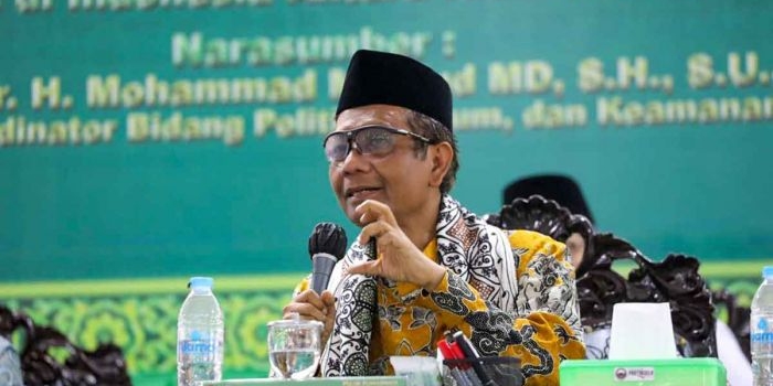 Menkopolhukam, Mahfud MD.