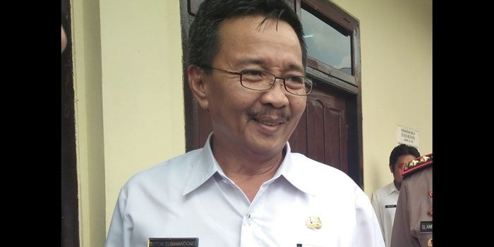 Sekretaris Daerah (Sekda) Kabupaten Blitar Totok Subihandono semasa hidup.