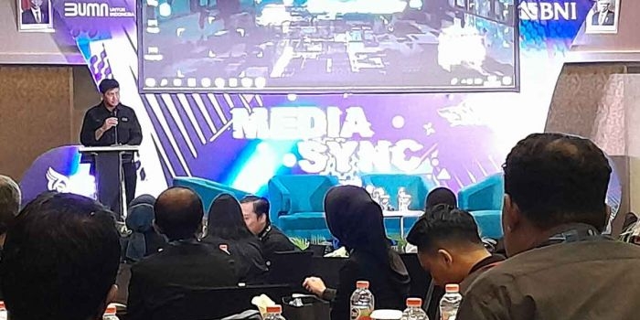 Suasana pembukaan Talkshow Media SYNC 2022 di Surabaya. Foto: Ist