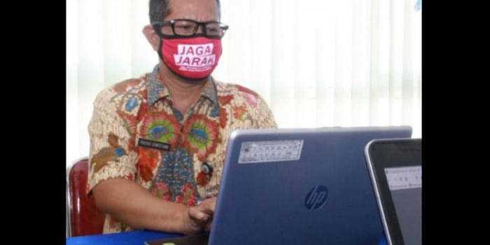 Kepala Dinas Komunikasi, Informatika, Statistik dan Persandian Kabupaten Probolinggo, Yulius Christian.