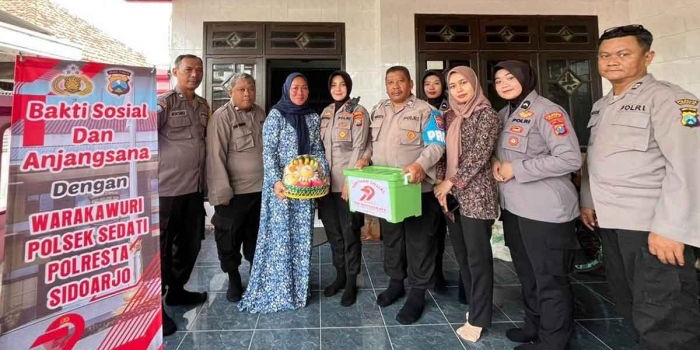 peringati-hari-bhayangkara-ke-79-polsek-sedati-gelar-bhakti-sosial-dan-anjangsana-ke-warakawuri