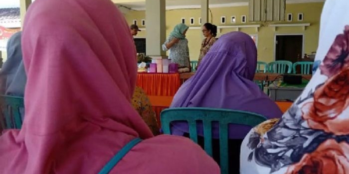 Pelatihan yang digelar di lokasi TMMD Kabupaten Malang.