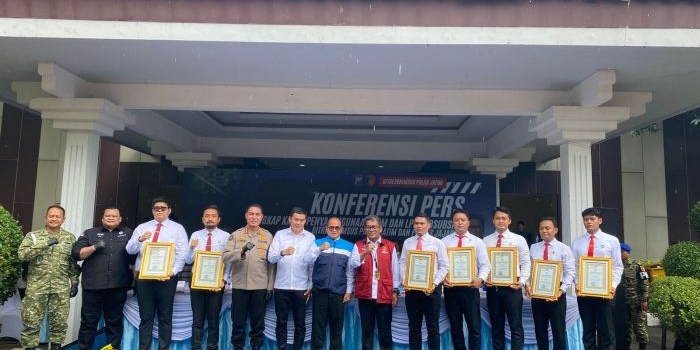 Konferensi pers ungkap kasus penyalahgunaan BBM bersubsidi Polres Probolinggo Kota