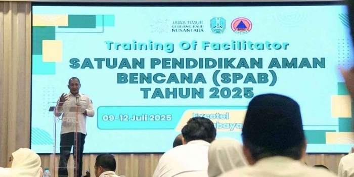 wujudkan-sekolah-tangguh-bencana-bpbd-jatim-gelar-tof-spab-2025