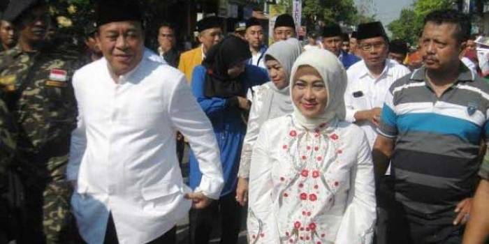 Paslon nomor urut 2, Fadeli dan Kartika.