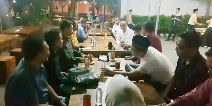 Pengurus Kadin saat diskusi dengan pengusaha asal Jepang.