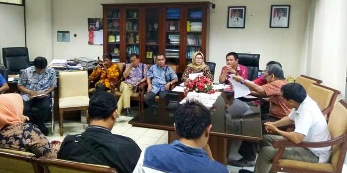 Studi banding DPRD Gresik ke Pemkot Semarang beberapa waktu lalu.