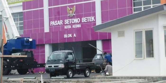 Pasar Setono Betek setelah direvitalisasi.