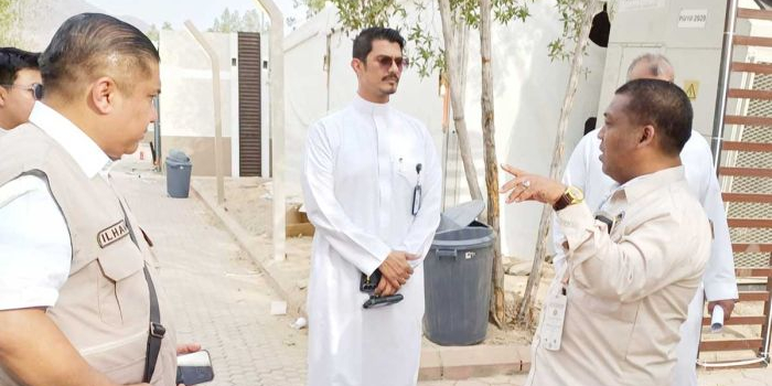 Irjen Kemenhaj saat menemui Syarikah di Arab Saudi dalam rangka memastikan layanan Haji tahun ini sesuai kontrak. Foto: MCH 2026