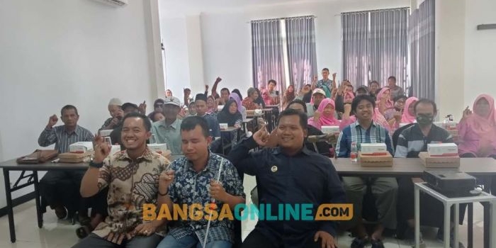 Sosialisasi tahapan Pilkada 2024 yang digelar KPU Pasuruan bersama dengan komunitas disabilitas Pasuruan Raya