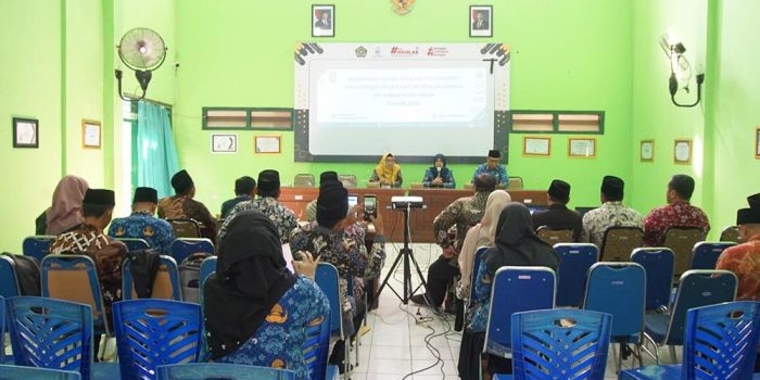 Kegiatan Bimbingan Teknis (Bimtek) Aplikasi Pelangi Biru bersama operator KUA se-Kabupaten Tuban