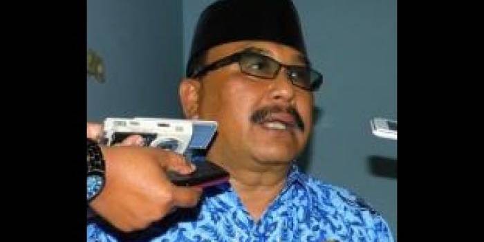 Kepala Diskoperindag Bondowoso, H. Harimas. foto: Sugiyanto/BangsaOnline.com