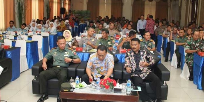 Suasana sosialisasi UU Pemilu.