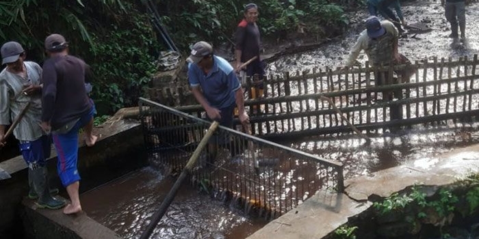 Lokasi pengembangan jaringan distribusi dan sambungan rumah di Desa Wonosalam, Jombang.