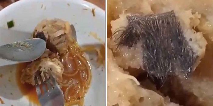 Penampakan video viral terkait bakso yang diduga mengandung daging tikus di Surabaya.