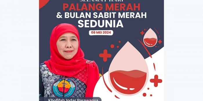 hari-palang-merah-internasional-2024-khofifah-ajak-rutin-donor-darah