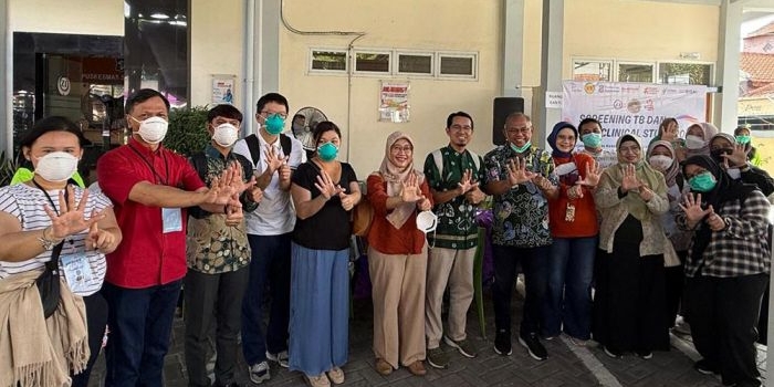 Giat screening di Puskesmas Sawah Pulo.