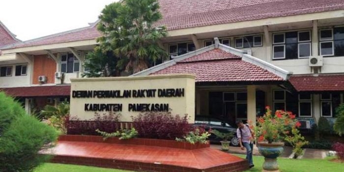 Gedung DPRD Pamekasan.