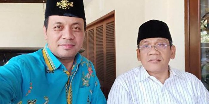Firman Syah Ali dan KH RPA Mujajid Anshori. foto: istimewa
