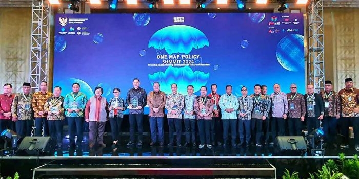 One Map Policy Summit 2024 di Jakarta.