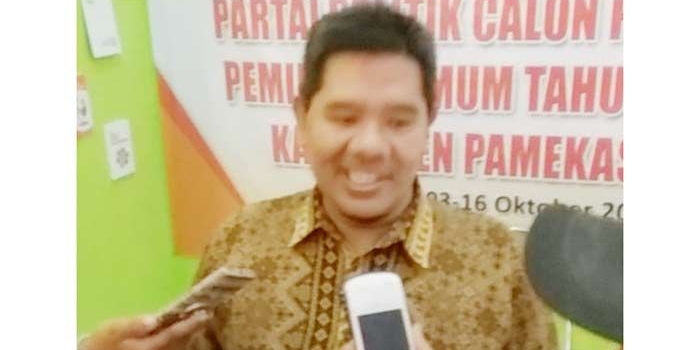 Ketua KPU Pamekasan Moh. Hamzah.