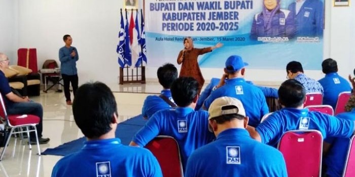 Pemaparan visi-misi bakal calon bupati dan wakil bupati yang digelar PAN Jember.