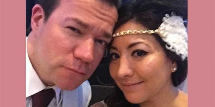Roxanne Macias dan pacar barunya, Vincent. foto: mirror.co.uk