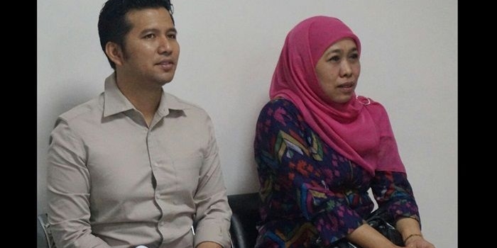Khofifah-Emil saat akan menjalani tes psikologi. Foto: IST