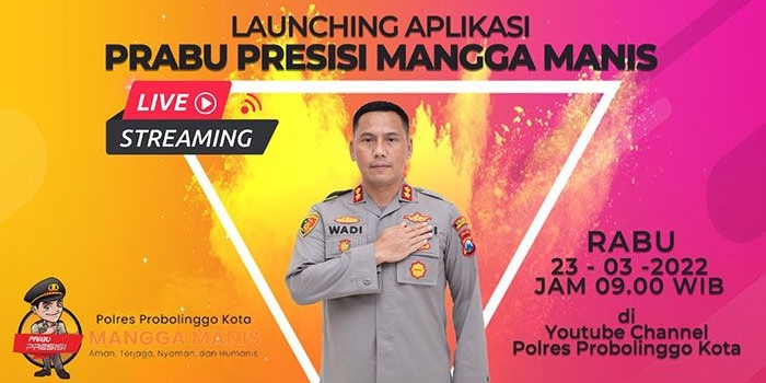 Launching Aplikasi Prabu Presisi Mangga Manis.