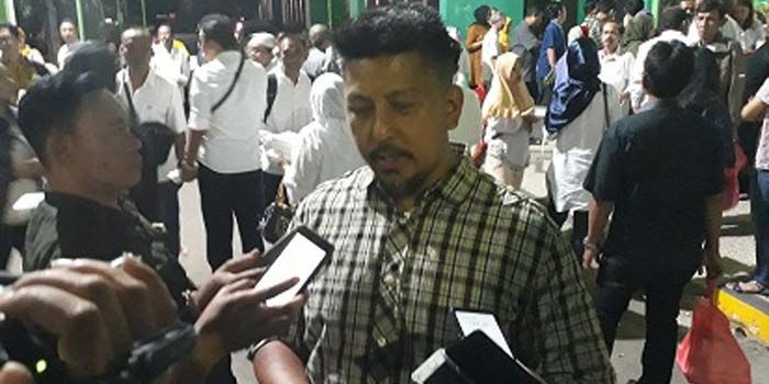Renville Antonio, Wakil Ketua BPP Prabowo-Sandi Jatim. foto: didi rosadi/ bangsaonline