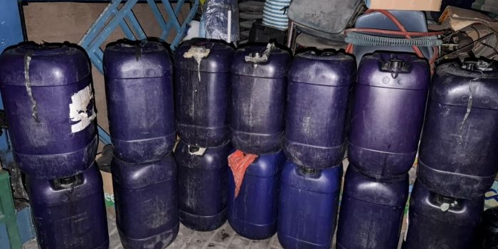 polresta-sidoarjo-amankan-845-liter-pertalite-diduga-ditimbun-untuk-dijual-ilegal