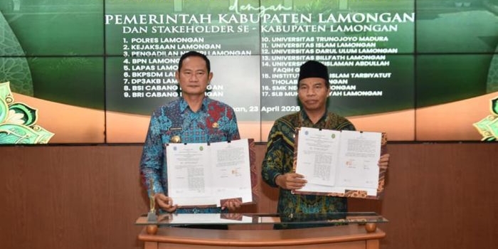 perkuat-ketahanan-keluarga-bupati-lamongan-teken-mou-lintas-sektor-demi-hak-perempuan-dan-anak