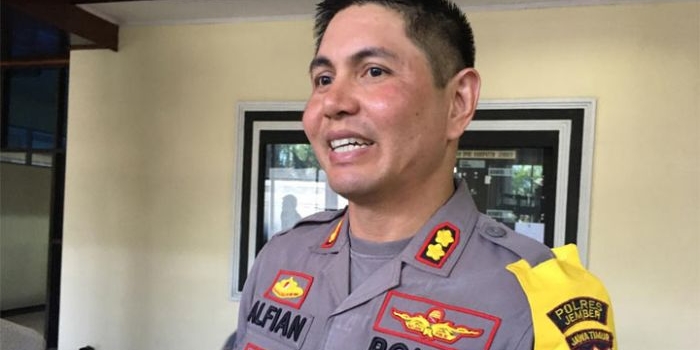 AKBP Alfian Nurrizal, Kapolres Jember.