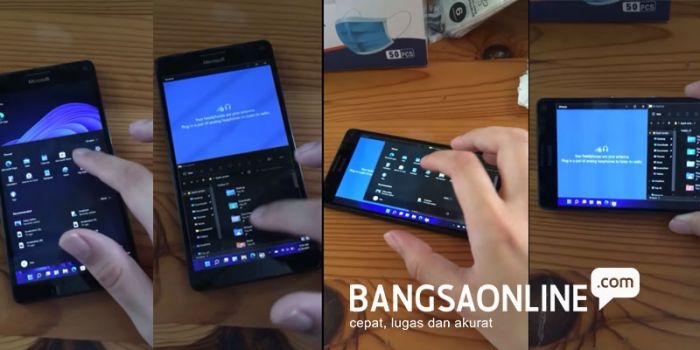 Windows 11 di smartphone