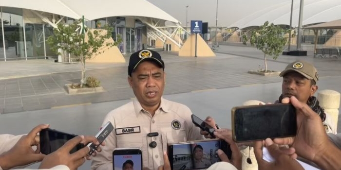 Kadaker Bandara Abdul Basir saat memberikan keterangan pada media. Foto: MCH 2026.