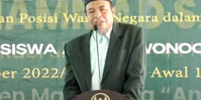 Pengasuh Pesma An-Nur Prof Dr KH Imam Ghazali Said MA. Foto : Ist.