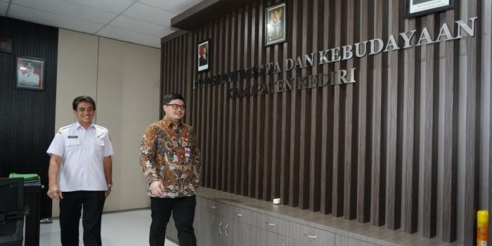 kunjungi-kantor-baru-disparbud-bupati-kediri-beri-masukan-operasional-museum
