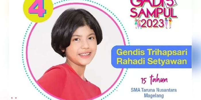 Gendis Trihapsari Rahadi Setyawan Finalis Gadis Sampul Favorit 2023, Putri Arzeti Bilbina, Anggota DPR RI Fraksi PKB. Foto: Ist.