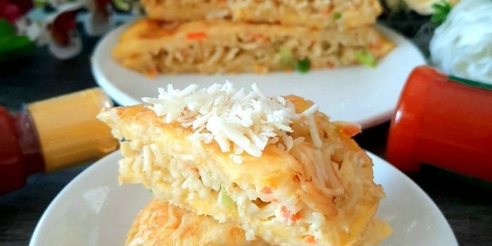 Resep Omelet Mi Keju, Cocok untuk Menu Sarapan Praktis. Foto: Ist