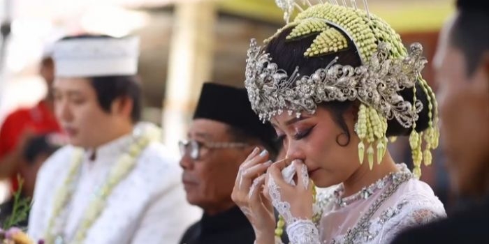 Akad nikah Laili, wanita asal Lamongan yang sempat tak direstui dan ngotot nikahi pria asal Korea Selatan 