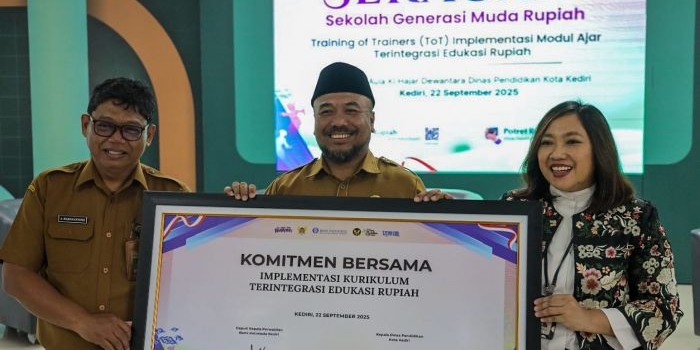 gandeng-dindik-kpw-bi-kediri-dorong-literasi-rupiah-siswa-lewat-tot-modul-ajar-dan-lomba-seragam